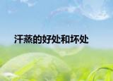 汗蒸的好处和坏处