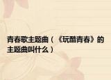 青春歌主题曲（《玩酷青春》的主题曲叫什么）