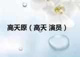 高天原（高天 演员）