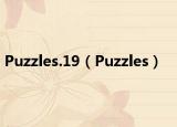 Puzzles.19（Puzzles）