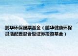 鹏华环保股票基金（鹏华健康环保灵活配置混合型证券投资基金）