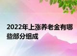 2022年上涨养老金有哪些部分组成