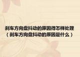 刹车方向盘抖动的原因得怎样处理（刹车方向盘抖动的原因是什么）