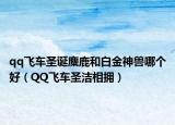 qq飞车圣诞麋鹿和白金神兽哪个好（QQ飞车圣洁相拥）
