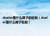 dueler是什么牌子的轮胎（dueler是什么牌子轮胎）