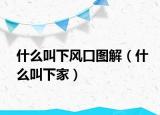 什么叫下风口图解（什么叫下家）