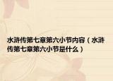 水浒传第七章第六小节内容（水浒传第七章第六小节是什么）