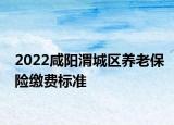 2022咸阳渭城区养老保险缴费标准