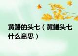 黄鳝的头七（黄鳝头七什么意思）