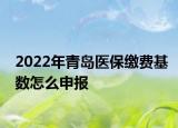 2022年青岛医保缴费基数怎么申报