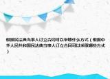 根据民法典当事人订立合同可以采取什么方式（根据中华人民共和国民法典当事人订立合同可以采取哪些方式）