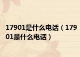 17901是什么电话（17901是什么电话）