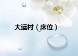 大运村（床位）