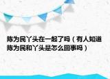 陈为民丫头在一起了吗（有人知道陈为民和丫头是怎么回事吗）