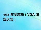 vga 年度游戏（VGA 游戏大奖）