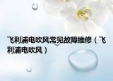 飞利浦电吹风常见故障维修（飞利浦电吹风）
