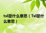 txl是什么意思（Txl是什么意思）