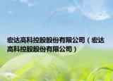 宏达高科控股股份有限公司（宏达高科控股股份有限公司）
