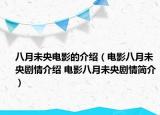 八月未央电影的介绍（电影八月未央剧情介绍 电影八月未央剧情简介）