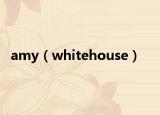 amy（whitehouse）