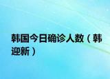 韩国今日确诊人数（韩迎新）