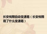 长安悦翔自动变速箱（长安悦翔用了什么变速箱）