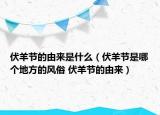 伏羊节的由来是什么（伏羊节是哪个地方的风俗 伏羊节的由来）