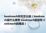 bookmark中文怎么说（bookmark是什么意思 bookmark的音标 bookmark的用法）