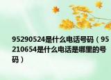 95290524是什么电话号码（95210654是什么电话是哪里的号码）