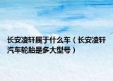 长安凌轩属于什么车（长安凌轩汽车轮胎是多大型号）