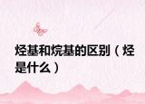 烃基和烷基的区别（烃是什么）