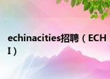 echinacities招聘（ECHI）
