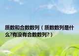 质数和合数数列（质数数列是什么?有没有合数数列?）