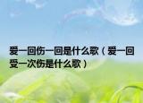 爱一回伤一回是什么歌（爱一回受一次伤是什么歌）