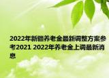 2022年新疆养老金最新调整方案参考2021 2022年养老金上调最新消息