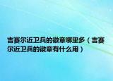 吉赛尔近卫兵的徽章哪里多（吉赛尔近卫兵的徽章有什么用）
