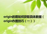 origin的图如何获取具体数据（origin作图技巧（一））