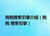 狗狗搜索引擎介绍（狗狗 搜索引擎）