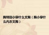 胸特别小穿什么文胸（胸小穿什么内衣文胸）