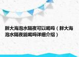 胖大海泡水隔夜可以喝吗（胖大海泡水隔夜能喝吗详细介绍）