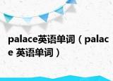 palace英语单词（palace 英语单词）