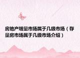 房地产增量市场属于几级市场（存量房市场属于几级市场介绍）
