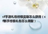 cf手游礼包终极奖励怎么获得（cf新手终极礼包怎么领取）