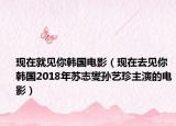 现在就见你韩国电影（现在去见你 韩国2018年苏志燮孙艺珍主演的电影）