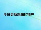 今日更新新疆的物产