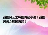 战国风云之韩国再起小说（战国风云之韩国再起）
