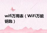 wifi万用表（WiFi万能钥匙）