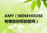 AMY（WINEHOUSE 有哪些好听的歌吗）