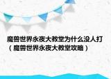 魔兽世界永夜大教堂为什么没人打（魔兽世界永夜大教堂攻略）