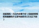 佳能相机一万以内买哪个好（佳能的照相机和摄像机什么型号的好点1万元以下的）